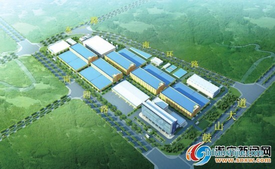 新鋰想5萬噸正極材料項(xiàng)目規(guī)劃效果圖